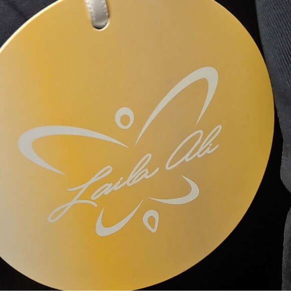 Laila Ali Faux Leather Side Panel Leggings NEW - Picture 12 of 13